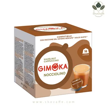 کپسول قهوه دولچه گوستو جیموکا مدل فندق Gimoka Nocciolino کپسول قهوه دولچه گوستو جیموکا مدل فندق Gimoka Nocciolino